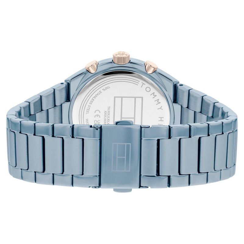 Tommy Hilfiger Quartz Multifunction Blue Dial Stainless Steel Strap Watch for Women - image number 2