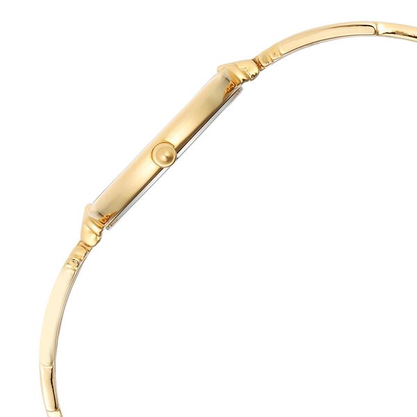 Titan Nebula 18k Gold Analog with Diamond Studded Indices Watch for Women - image number 3