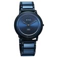 Titan Edge Melange Slim Steel & Ceramic Strap Blue Dial Analog Watch For Men - image number 1