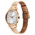 Titan Karishma Quartz Analog Silver Dial Rose Gold Stainless Steel Strap Watch For Women - image number 2