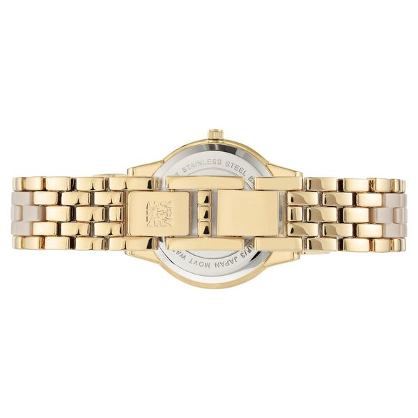 Anne Klein Quartz Analog Brown Dial Ceramic Strap Watch for Women - image number 2