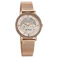 Titan Purple Style Up Quartz Analog Pink Dial Stainless Steel Strap Watch for Women - image number 1