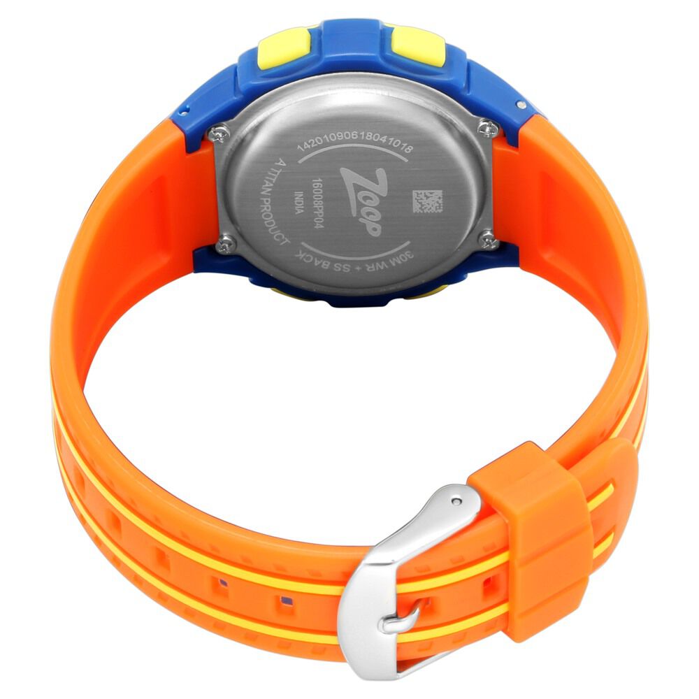Titan Zoop Digital Grey Dial Watch For Children C4040PP02 benoze