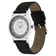 Sonata Quartz Analog White Dial Leather Strap Watch for Men - image number 1
