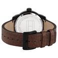 Tommy Hilfiger Quartz Analog Black Dial Leather Strap Watch for Men - image number 2