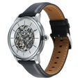 Titan Automatic Color Upgrade Silver Dial Grey Leather Strap Watch For Men - image number 2