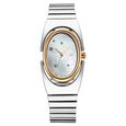 Fastrack UFO Quartz Analog Yellow Mother of Pearl Dial Rose Gold Colour Stainless Steel Strap Watch For Girls