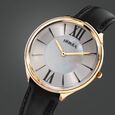Titan Nebula 18 Karat Gold Quartz Analog Mother Of Pearl Dial Watch For Men