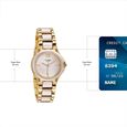 Poze By Sonata Quartz Analog Pink Dial Two Toned Metal & Plastic Strap Watch For Women - image number 3