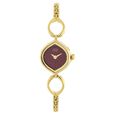 Titan Raga Purple Dial Women Watch With Metal Strap
