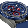 Ducati Quartz Chronograph Blue Dial Blue Silicone Strap Watch For Men - image number 3