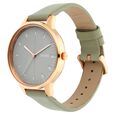 Titan Women's Precision Simplicity Watch: Green Gradient Dial with Leather Strap - image number 3