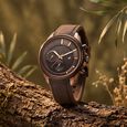 Fastrack Wild Quartz Chronograph Brown Dial Brown Silicone Strap Watch For Guys - image number 1