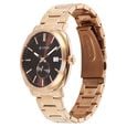 Titan Classique Suave Analog with Brown Dial Rose Gold Stainless Steel Strap Watch for Men - image number 4