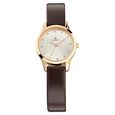 Titan Quartz Analog Silver Dial Leather Strap Watch for Women - image number 0