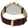 Tommy Hilfiger Quartz Analog Silver Dial Leather Strap Watch for Men - image number 3