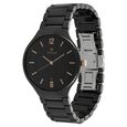 Titan Quartz Analog Black Dial Ceramic Strap Watch for Men - image number 1