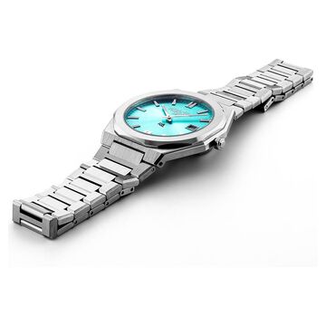 Roamer Quartz Analog with Date Blue Dial Silver Stainless Steel Strap Watch For Men