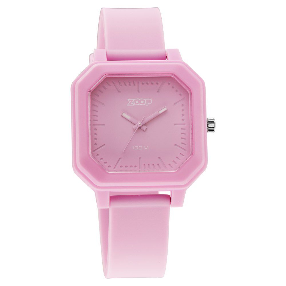 PinkPearl Buy Online Zoop Analog Watch with Pink Dial & Pink Strap for Girls