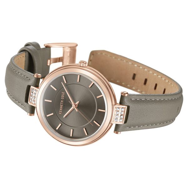 Kenneth Cole Quartz Analog Brown Dial Antique Leather Strap Watch for Women - image number 2