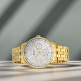 Titan Quartz Analog White Dial Stainless Steel Strap Watch for Men - image number 0