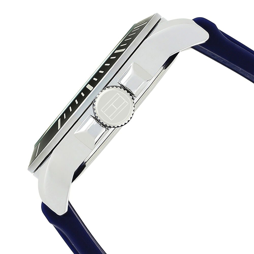 Buy Online Tommy Hilfiger Quartz Analog with Day and Date Black