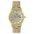 Titan Quartz Analog with Day and Date Champagne Dial Two Toned Stainless Steel Strap Watch For Men - image number 0