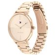 Tommy Hilfiger Quartz Analog Rose Gold Dial Watch for Women - image number 1