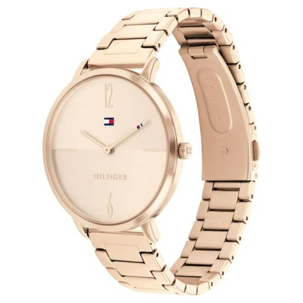 Tommy Hilfiger Quartz Analog Rose Gold Dial Watch for Women - image number 1