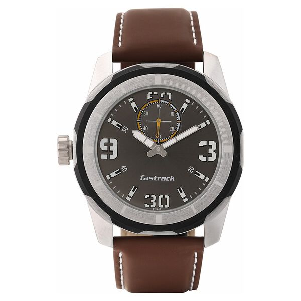 Fastrack Grey Dial Quartz Analog Watch for Guys - image number 1