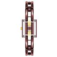 Anne Klein Quartz Analog Brown Dial Brown Ceramic Strap Watch For Women - image number 2
