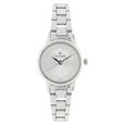 Titan Quartz Analog Grey Dial Stainless Steel Strap Watch for Women