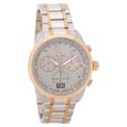 Xylys Quartz Chronograph Grey Dial Black Stainless Steel Strap Watch For Men