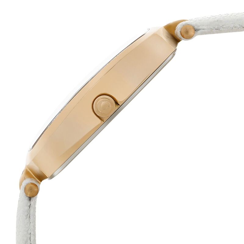 Titan Nebula Calligraphy Quartz Analog 18 Karat Solid Gold Watch for Women - image number 3