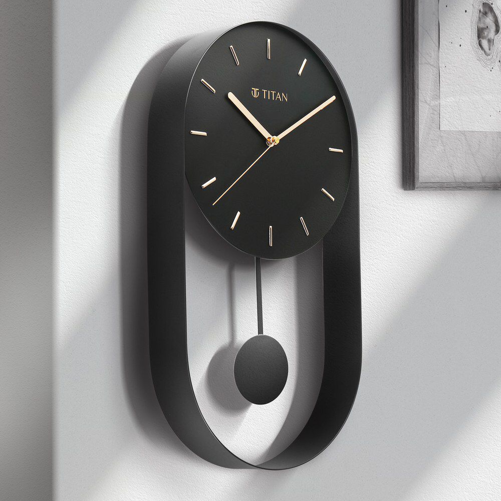 Titan wall 2025 clocks with pendulum