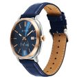 Titan Classique Suave Analog with Blue Dial Blue Leather Strap Watch for Men - image number 4