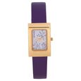 Sonata Quartz Analog Silver Dial Leather Strap Watch for Women