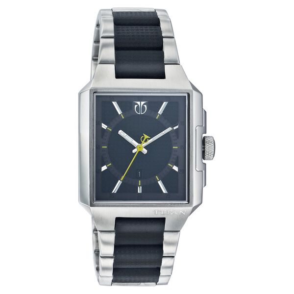 Titan Analog with Date Stainless Steel Strap Watch for Men - image number 0