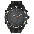 Fastrack Quartz Analog Digital Black Dial Silicone Strap Watch for Guys - image number 0