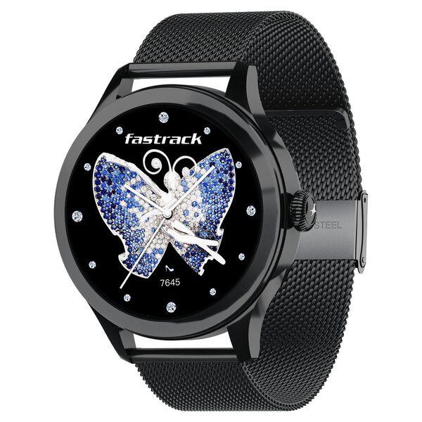 Fastrack Noir Pro Womens Smartwatch with 3.0 cm Super AMOLED Display, 390x390 Resolution - image number 0