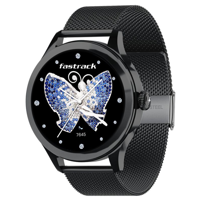 Fastrack Noir Pro Womens Smartwatch with 3.0 cm Super AMOLED Display, 390x390 Resolution
