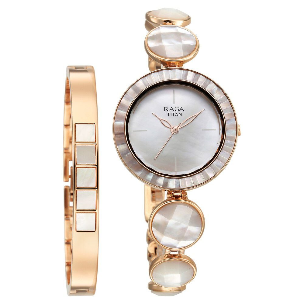 Titan raga online pearl watch