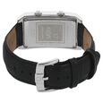 Xylys Swiss Analog Black Leather Strap and Silver Dial Watch For Men - image number 3