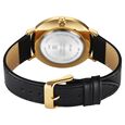 Sonata Traditional Essentials Quartz Analog Champagne Dial Black Leather Strap Watch For Men - image number 4