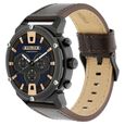 Police Quartz Analog Blue Dial Leather Strap Watch for Men - image number 2