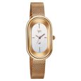 Vyb Mirage By Fastrack Quartz Analog Silver Dial Rose Gold Stainless Steel Strap Watch For Girls - image number 2