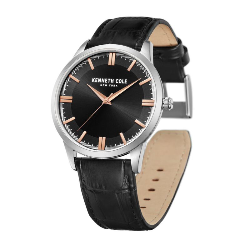 Kenneth Cole Analog Black Dial Watch for Men - image number 2
