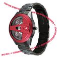 Fastrack Overdrive Chronograph Micromotor Grey Dial Grey Stainless Steel Strap Watch For Guys - image number 5