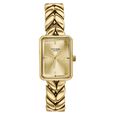 Poze By Sonata Quartz Analog Golden Dial Gold Metal Strap Watch For Women - image number 1