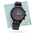 Fastrack Ruffles Quartz Multifunction Purple Dial Stainless Steel Strap Watch for Girls - image number 0